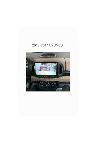 Snp Serisi Fiat 500l 2013-2017 Uyumlu 10" Android Multimedya Sistemi 4-64 Gb Hafıza + Kablosuz Carplay & Geri Görüş Kamerası 10"