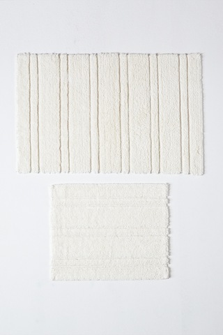 Doquhome Pera Banyo Paspası Krem 60x100cm Krem