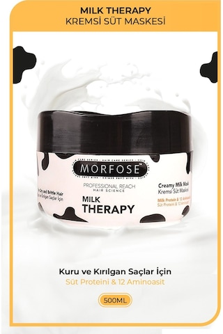 Milk Therapy Saç Maskesi 500 Ml - Besleyici, Koruyucu Etki