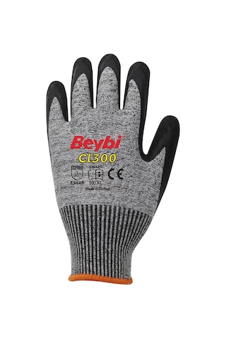 Beybi Cl300 Lateks Kaplı Kesilmeye Dayanıklı Kesilmez Eldiven