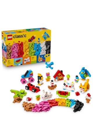 LEGO® Classic Renkli Yaratıcı Yapım Parçaları 11045 - 5 Yaş Üzeri için 14 Model Oluşturulabilen Oyuncak Yapım Seti (820 Parça)