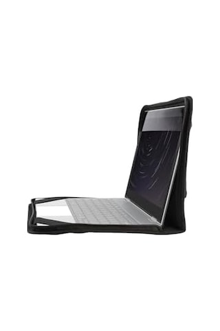 Belkin İki Cepli 14 İnçe Kadar Dizüstü Bilgisayar, Tablet Uyumlu Her Zaman Açık Çanta Siyah