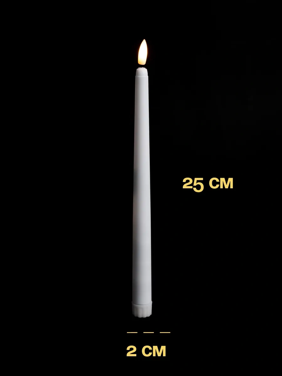 Domsadmarket Led Mum Seti 6 Adet, Masanız İçin Yanıp Sönük Mumlar 262140739 Beyaz