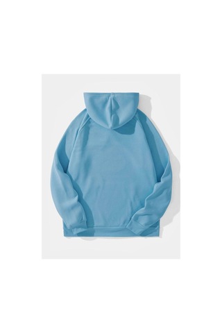 Altamira Unisex Atalanta Baskılı Oversize Kapşonlu Sweatshirt 001