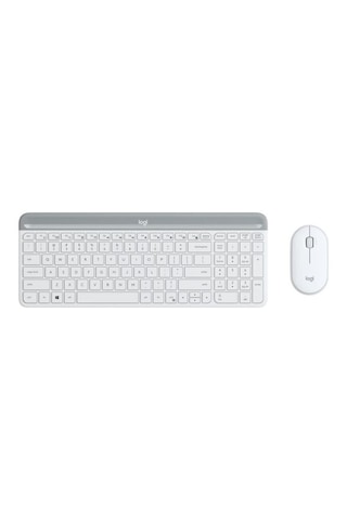 Logıtech Mk470 Klavye+ Mouse Kablosuz Beyaz (920-009436)