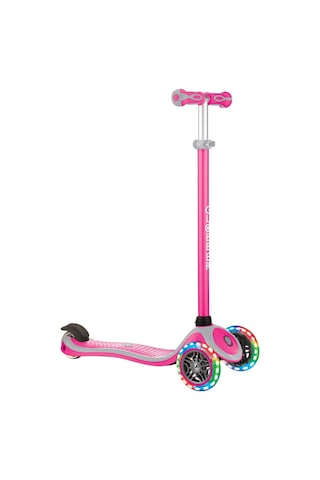 Globber Primo Plus Işıklı Scooter - Pembe Pembe