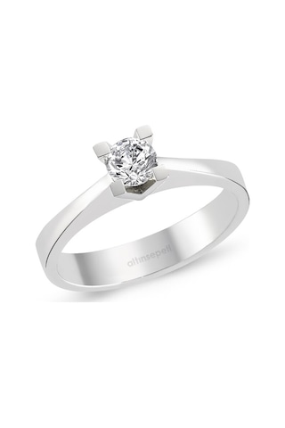 Tektaş Pırlanta Yüzük 0,40 Ct Yzas3401 Altınsepeti