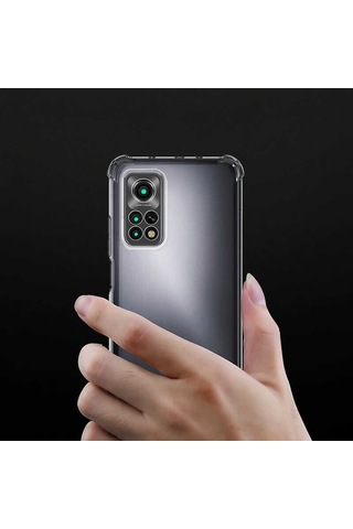 Xiaomi Mi 12t Pro Kılıf Zore Kamera Korumalı Nitro Anti Shock Silikon Kılıf
