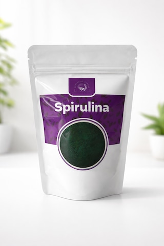 Spirulina Tozu 100 G %100 Doğal, Vegan, Yüksek Protein & Lif, Süper Gıda Toz Form