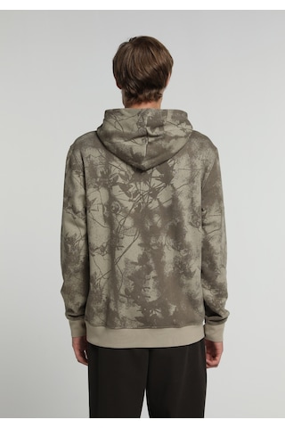 Colin's Colins Regular Fit Kapüşonlu Baskılı Erkek Yeşil Sweatshirt Cl1082541 Q1.v2 Lkh Açık Haki
