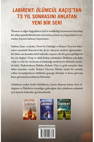 Labirent: Seçilmişlerin Mirası - James Dashner