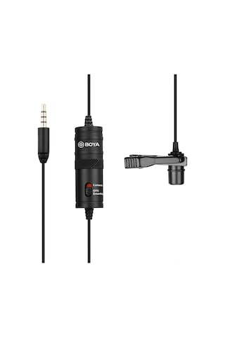 Geeroyoo Boya By-m1 Kablolu Mikrofon: Kamera, Dslr Ve Akıllı Telefonlar İçin Yönlendirilebilir Lavalier Mikrofon