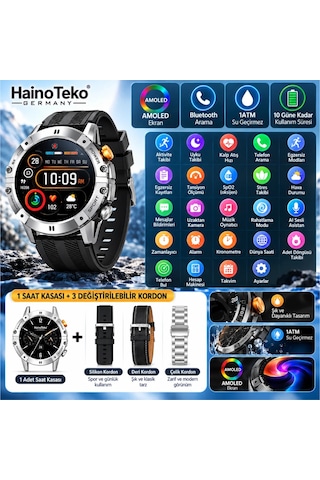 Hainoteko RW-58 Amoled Akıllı Saat (İthalatçı Garantili)