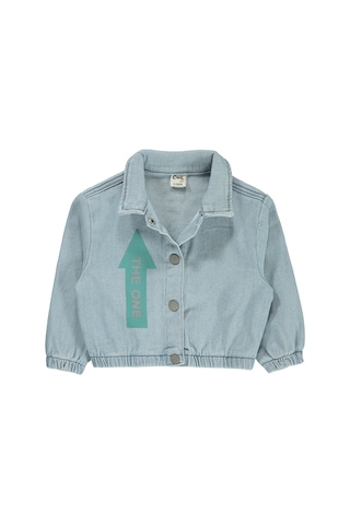 Civil Baby Kız Bebek Ceket 9-18 Ay Açık Mavi 72b07361223w1 Açık Mavi