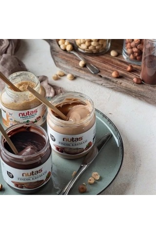 Nutas Kakaolu Fındık Kreması Cam Kavanoz 400 G