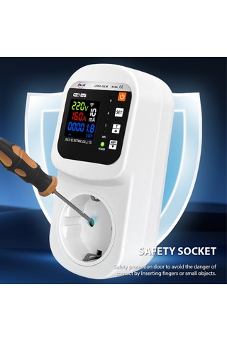 Reedark "wifi Akıllı Priz 16a - Voltaj Koruma, Enerji Ölçer, Otomatik Reset Özellikli"