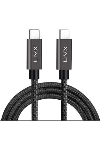 Force 100w Type-c Type-c Usb 3.1 Gen2 10 Gbps 4k 60hz Şarj Data Görüntü Aktarım Kab Sku: Smg8690010065261