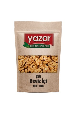 Yazar Kuruyemiş Ceviz İçi Artvin Cevizi Organik 1 KG