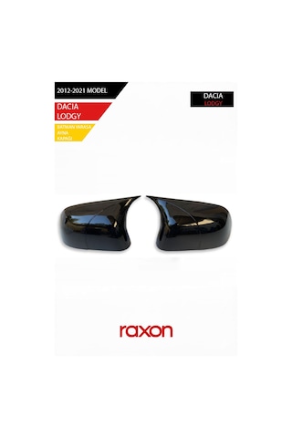 Dacıa Lodgy 2012-2021 Batman & Yarasa Ayna Kapağı Parlak Piano Black Sport