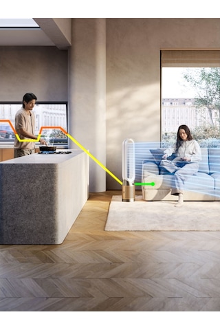 Dyson Purifier Cool Pc2 De-nox Hava Temizleyici Beyaz/ Altın