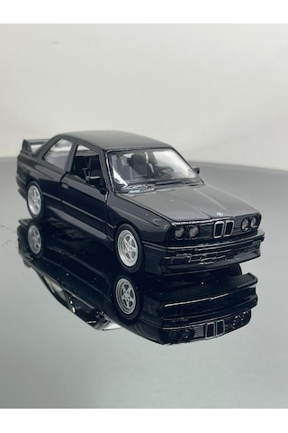 Bmw M3 1:32 Ölçek Metal Çek Bırak Model Araba 12 Cm - Siyah