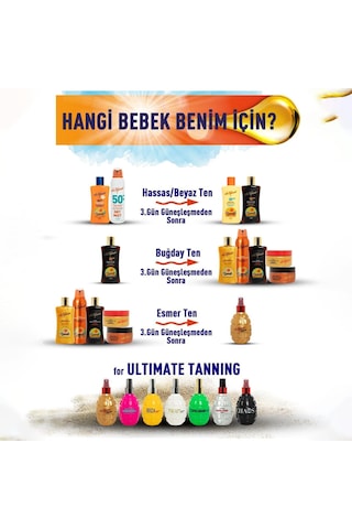 Eda Taşpınar Yoğun Bronzlaştırıcı SPF 0 (200ml) - Lust & Whisper Body Mist 200ml