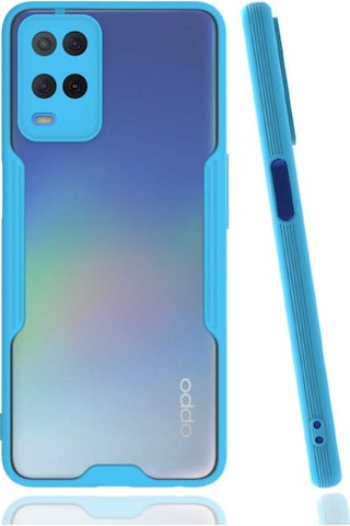 Oppo A54 4G Kılıf Zore Parfe Kenarları Pastel Renk Silikon Kılıf