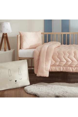 Karaca Home Bebek Arden Yastık Yorgan Seti Pembe