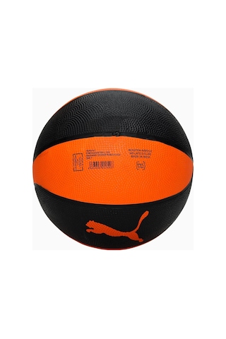 Turuncu-siyah Suni Deri Unisex Basketbol Topu 083620 Basketbol Topu