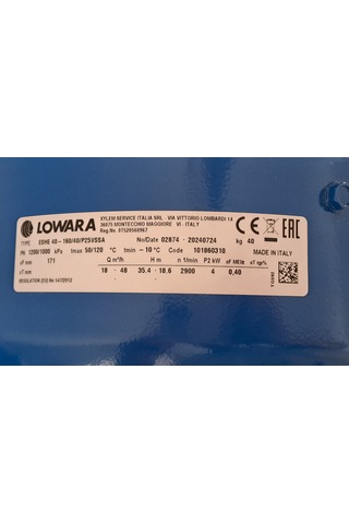 Lowara Eshe 40-160/40