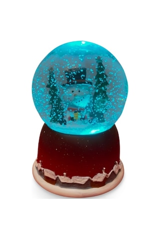Işıklı Müzikli Büyük Yılbaşı Kardan Adam Kar Küresi-cengizhan Unaler
