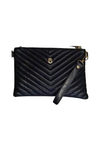 Wikidays.s Moda Trendi V Nakışlı Kapitone Desenli Kadın Portföy El Ve Omuz Çantası Clutch Küçük Boy Siyah 70828838