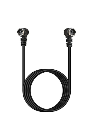 Sones Mini Dın 6 Pinli Uzatma Kablosu, Uzunluk: 1,8 M Erkekten Erkeğe Dirsek