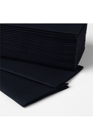 Ikea Siyah Mottaga Peçete Mottaga