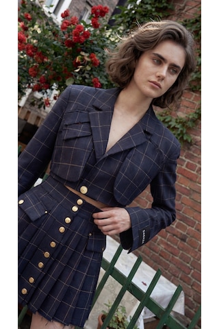 Sagaza Club Scotland Blazer Lacivert