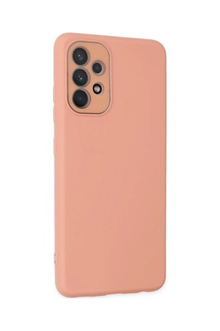 Kahveci.store Samsung Uyumlu Galaxy A33 5g Kılıf Lansman Glass Kapak - Pembe 22