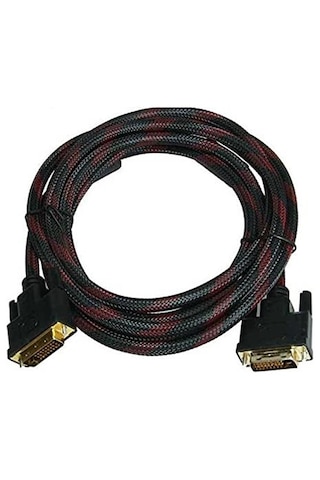 Dvi To Dvi 24+1 Görüntü Monitör Kablosu Pc Notebook 5 Metre