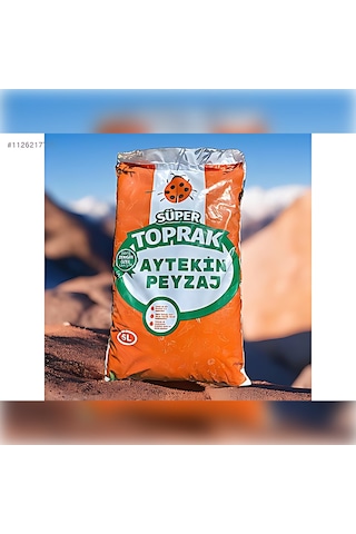 Torf Süper Toprak Organik Gübre, Soluncan Gübresi 10 Litre