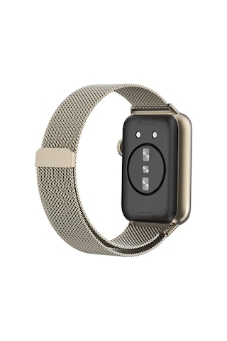 Teknodur Huawei Watch Fit 3 Krd-01 Metal Kordon-gold