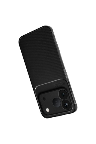 Tecno Spark 50 4g Kılıf Karbon Silikon Case Siyah