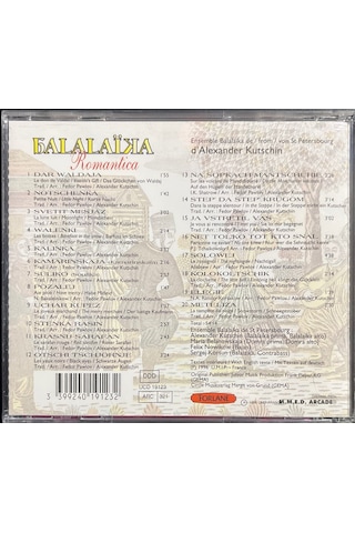 Müzik Cd Sidir - Plak Değildir Cd Alexander Kutschin Balalaika
