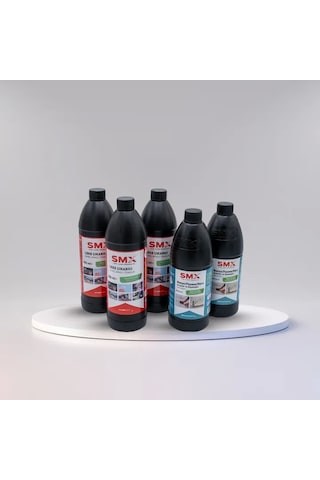 Leke Çıkarıcı /genel Amaçlı Temizlik Ürünü 3 Adet + Banyo-fayans-derz-armatür Ve Duşakabin Temizleyici 2 Adet Ev Temizlik Seti