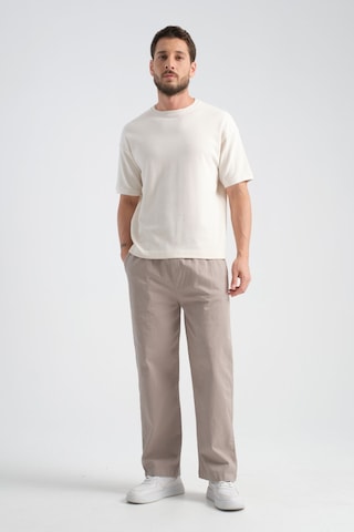 Redline Calmfit Erkek Baggy Kalın Beli Lastikli Pantolon Bej