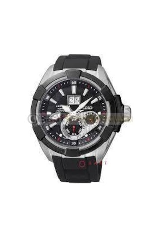 Seiko Velatura Snp101p Siyah Silikon Kordon Siyah