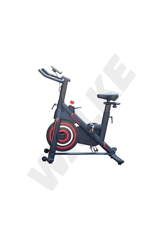 Walke Life Spinning Kondisyon Bisikleti Spin Bike Direnç Ayarlanabilir Nabız Ölçer 8 Kg Disk Siyah