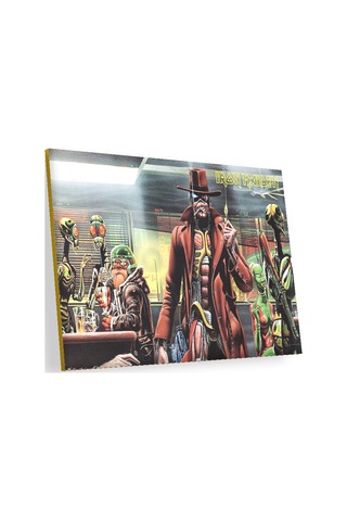 Cakasepetim Iron Maiden Barda Enteresan Mahlukat Ahşap Mdf Tablo
