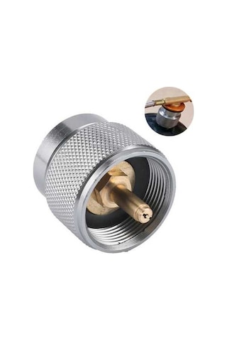 Artfulabode Taşınabilir Tanklar Renkli Propan Ocakları Ocak Küçük Kampı Kamp İçin Hava Girişi Dönüştürücü Çok Adaptörü Adaptör Açık Wh Çok Renkli