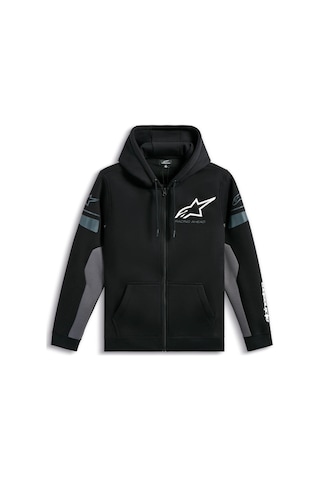 Alpinestars Esemex Hoodie Kapüşonlu Sweatshirt Siyah Gri Çok Renkli