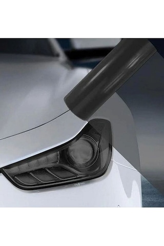 Far Stop Filmi Far Folyosu Açık Siyah Far Çizik Çizilme Engelleyici Folyo 100cm X 30cm