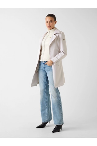 Guess Diletta 2'si 1 Arada Kadın Krem Trençkot W6rl53wl942-g9b8 Mavi
